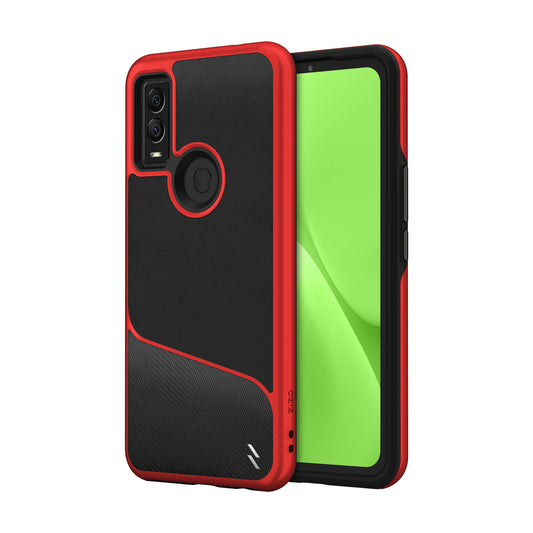 ZIZO DIVISION Series Cricket Innovate E 5G Case - Black & Red