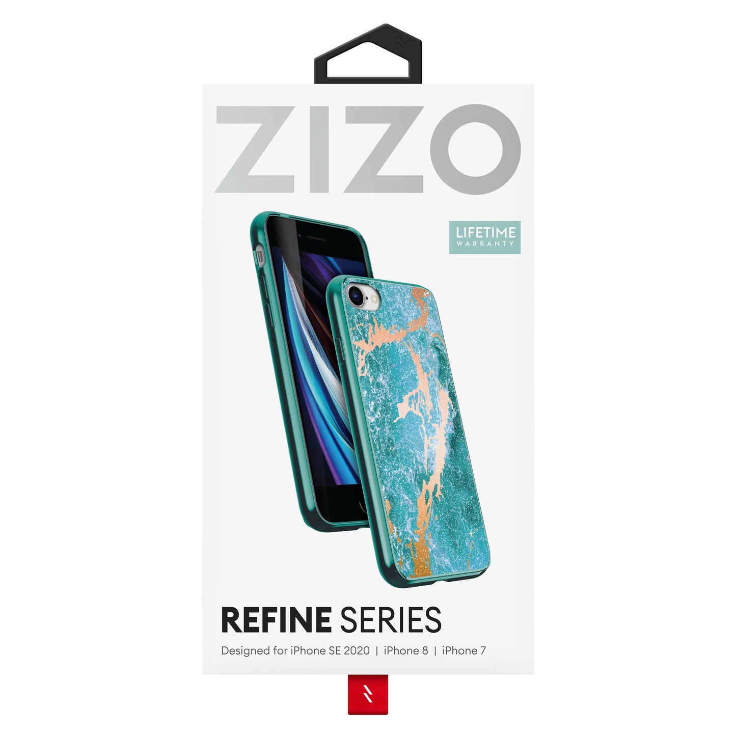 ZIZO REFINE Series Case for iPhone SE (3rd and 2nd gen)/8/7 - Oceanic