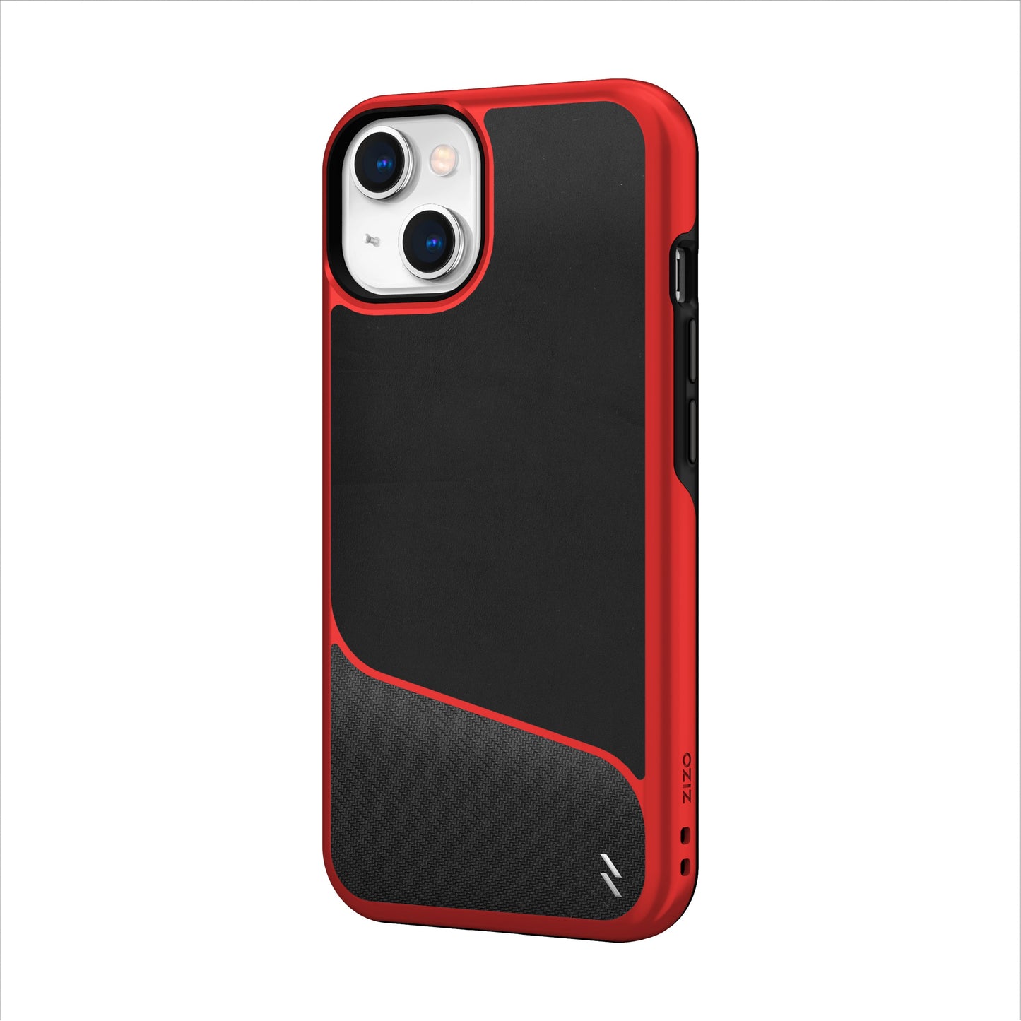 ZIZO DIVISION Series iPhone 14 (6.1) Case - Black & Red