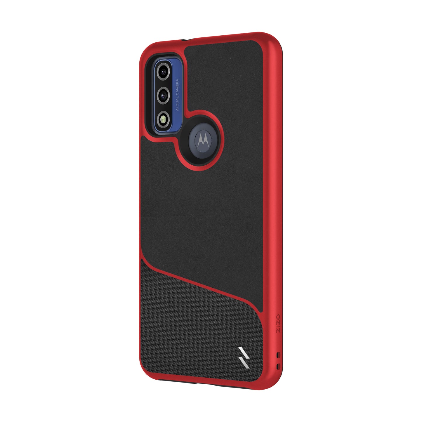 ZIZO DIVISION Series Moto G Pure Case - Black & Red