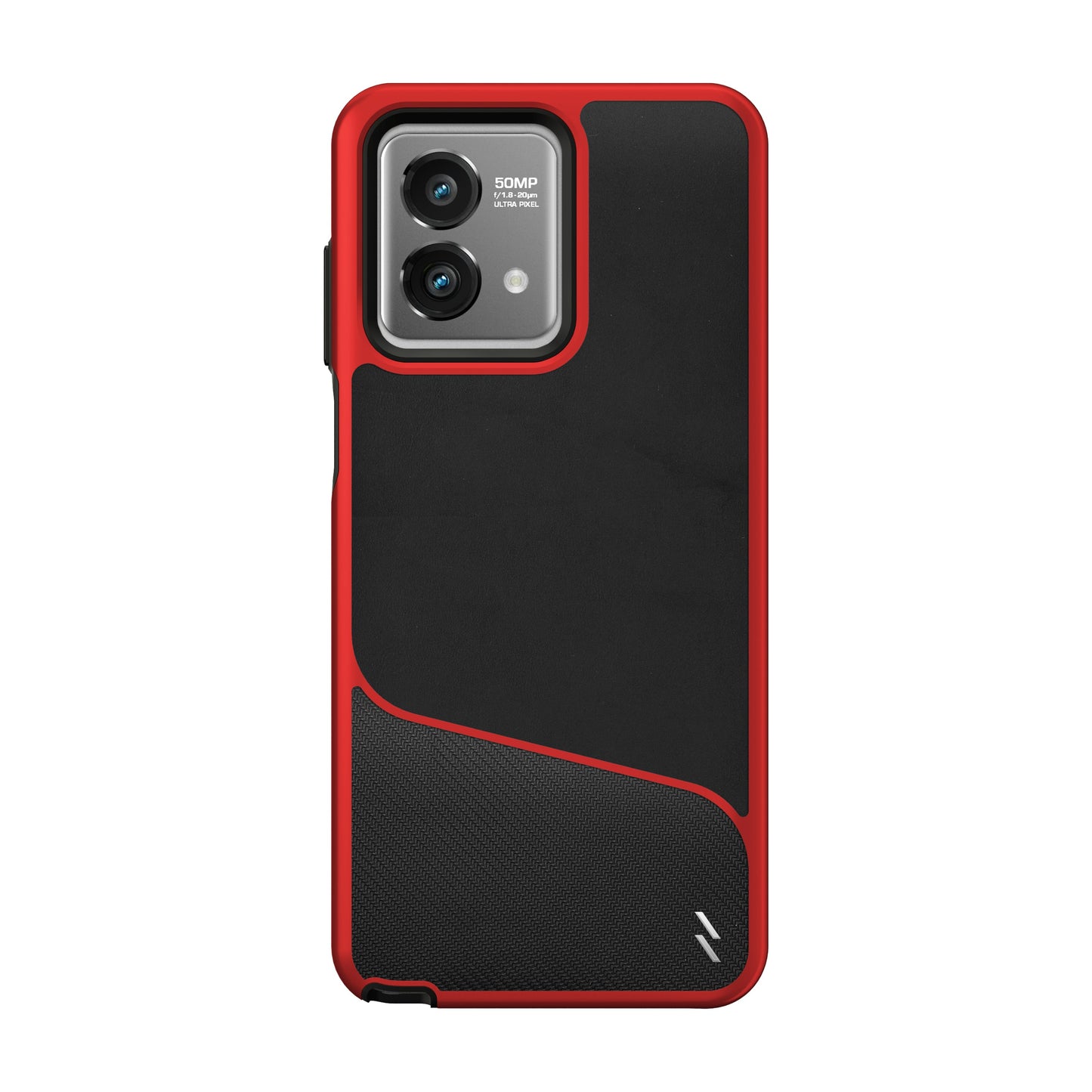 ZIZO DIVISION Series moto g stylus (2023) Case - Black & Red