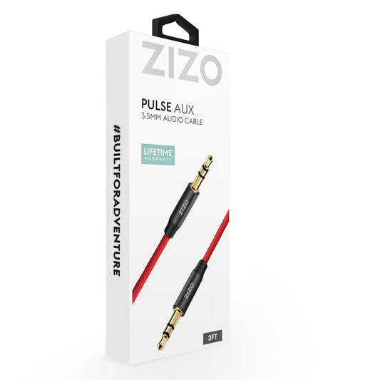 ZIZO 3.5 mm Male to Male Stereo Audio Aux Cable