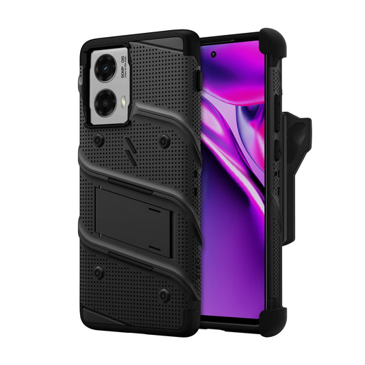 ZIZO BOLT Bundle moto edge 5G (2024) Case - Black