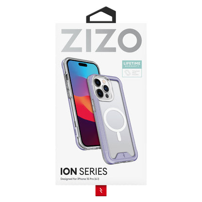 ZIZO ION Series with Magsafe iPhone 15 Pro Case - Purple