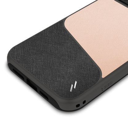 ZIZO DIVISION Series iPhone 12 / iPhone 12 Pro Case - Saffiano Blush