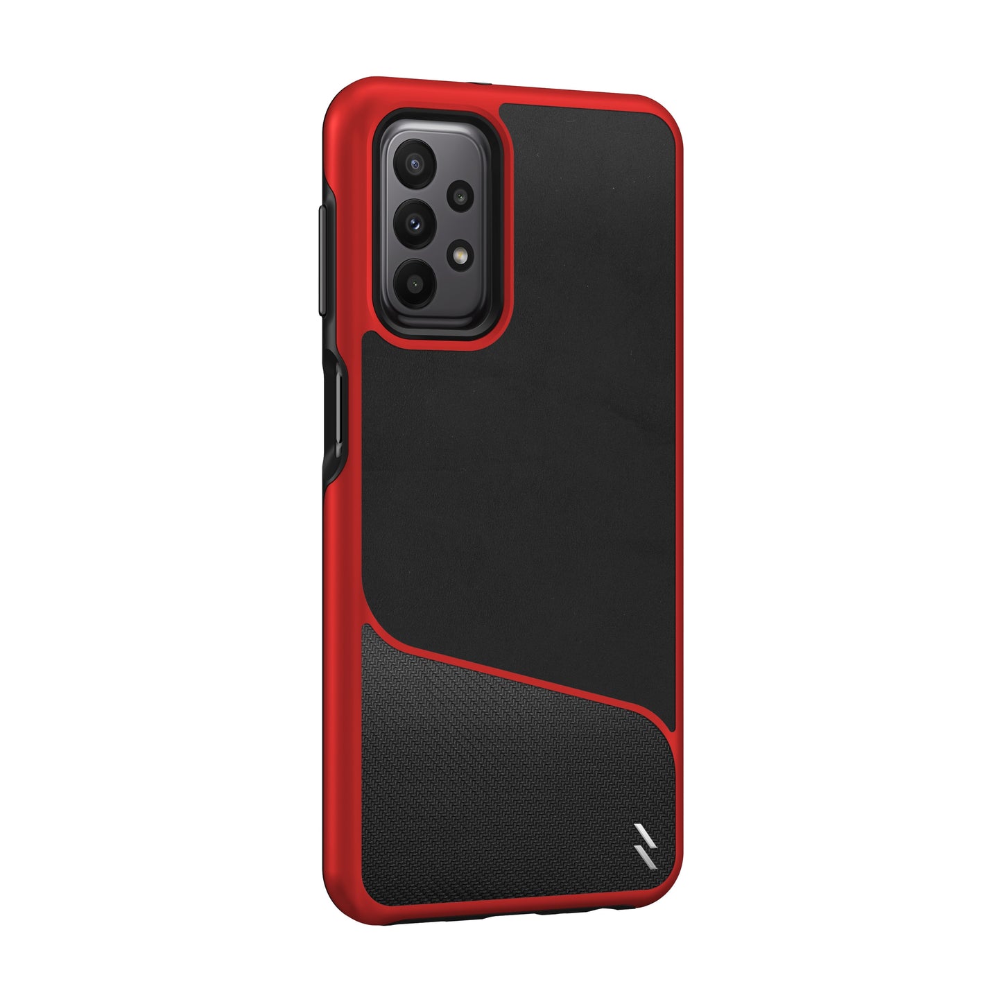 ZIZO DIVISION Series Galaxy A23 5G Case - Black & Red