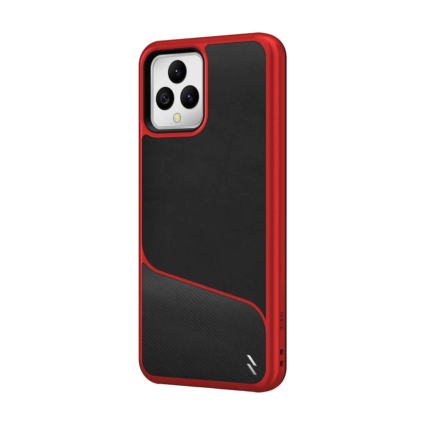 ZIZO DIVISION Series T-Mobile REVVL 6 5G Case - Black & Red