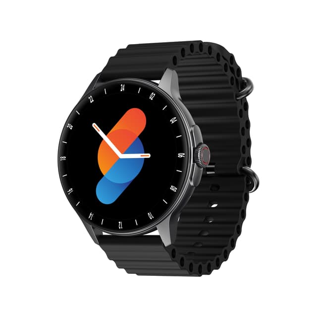 The ZIZO Tyme Elite 2 seen from the front on its black band